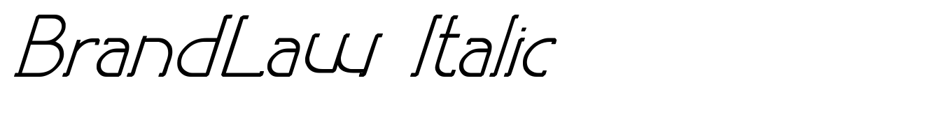 BrandLaw Italic